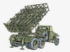 Реактивная установка БМ-31-12 - фото взято с электронной энциклопедии Военная Россия