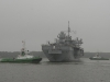 Флагман 6-ого флота США "Mount Whitney" в Клайпеде